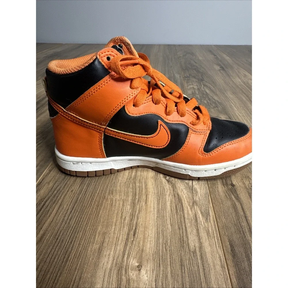 Nike Kids‎ Dunk High GS 'Halloween Pumpkin' Size 4Y DB2179 004
